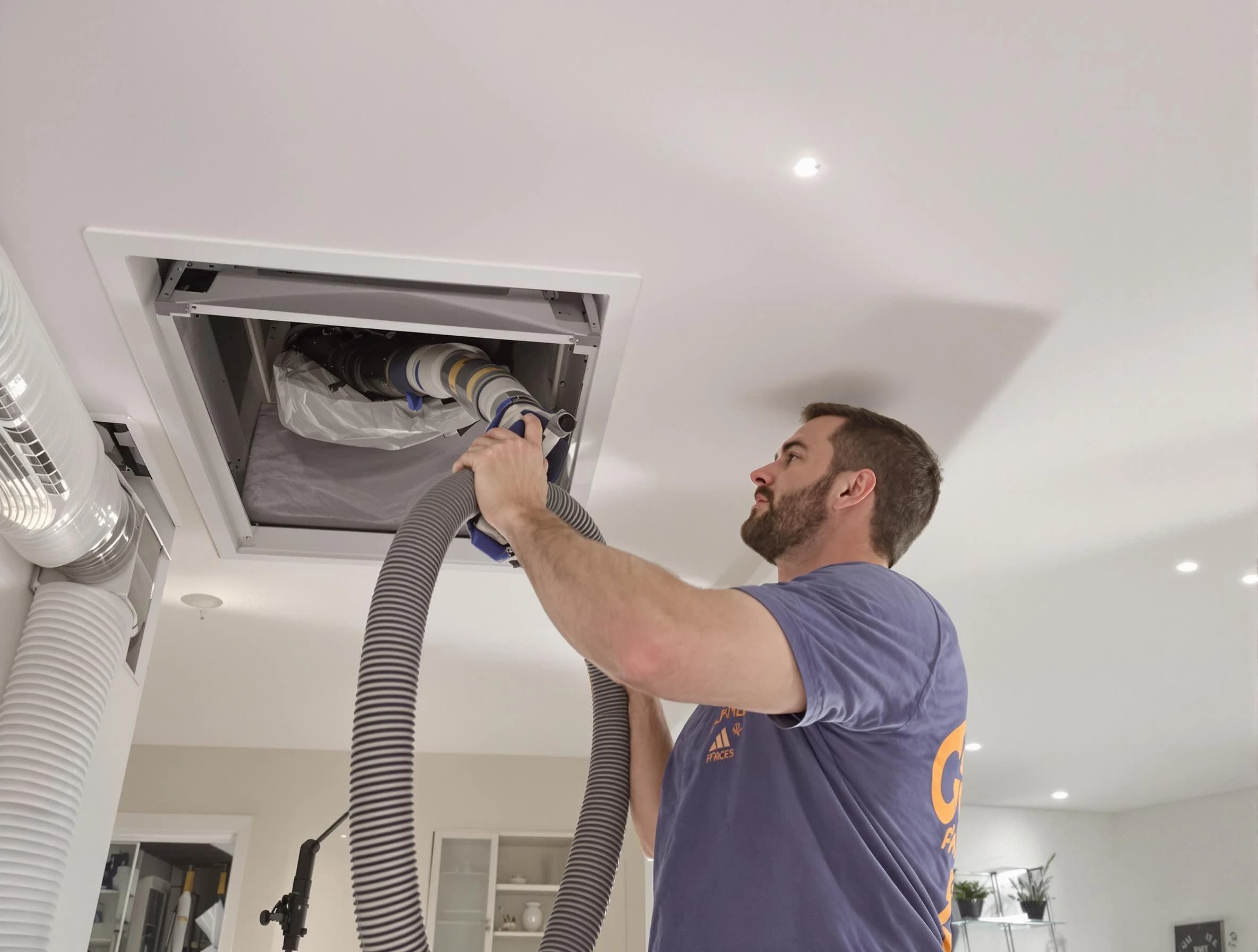 Precision indoor duct cleaning by Oak Hill Air Duct Cleaning in Oak Hill