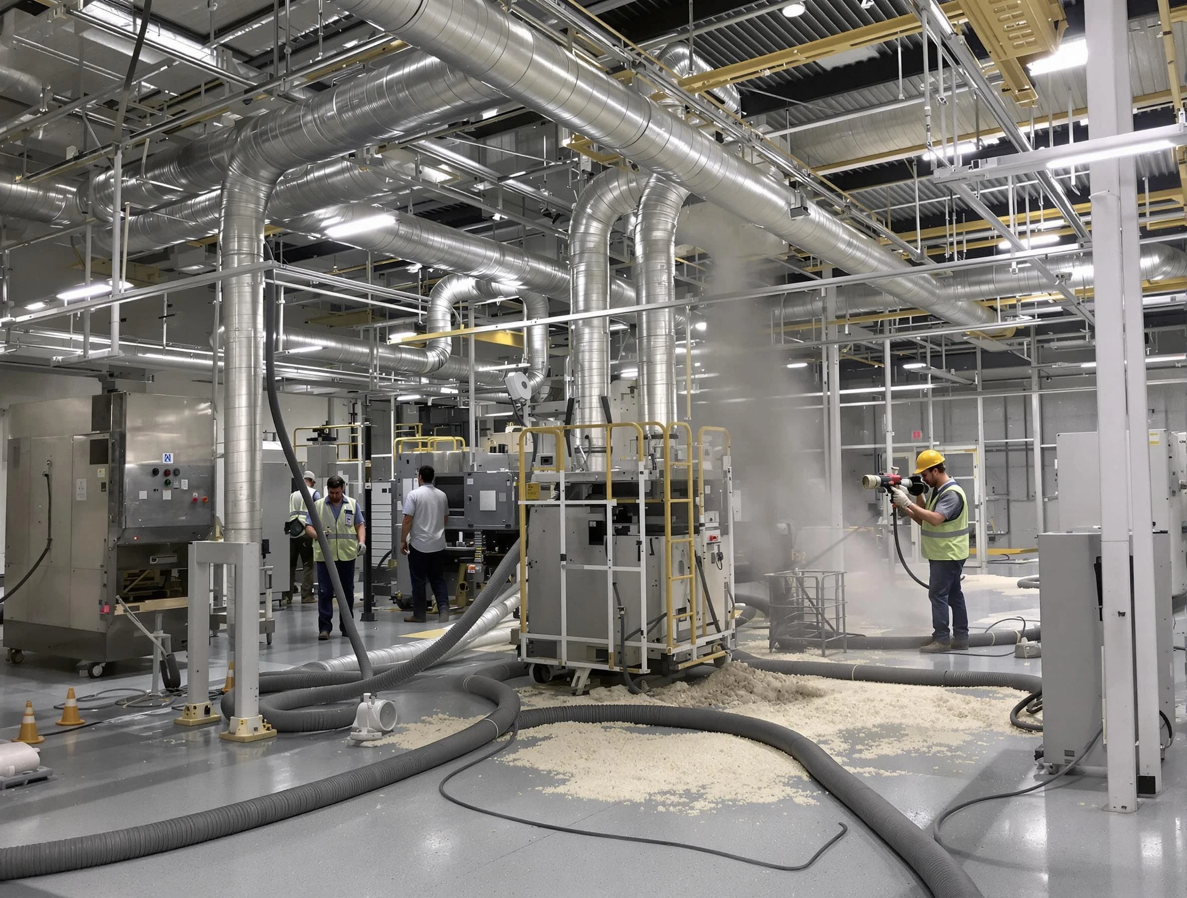 Heavy-duty industrial duct cleaning by Oak Hill Air Duct Cleaning in Oak Hill