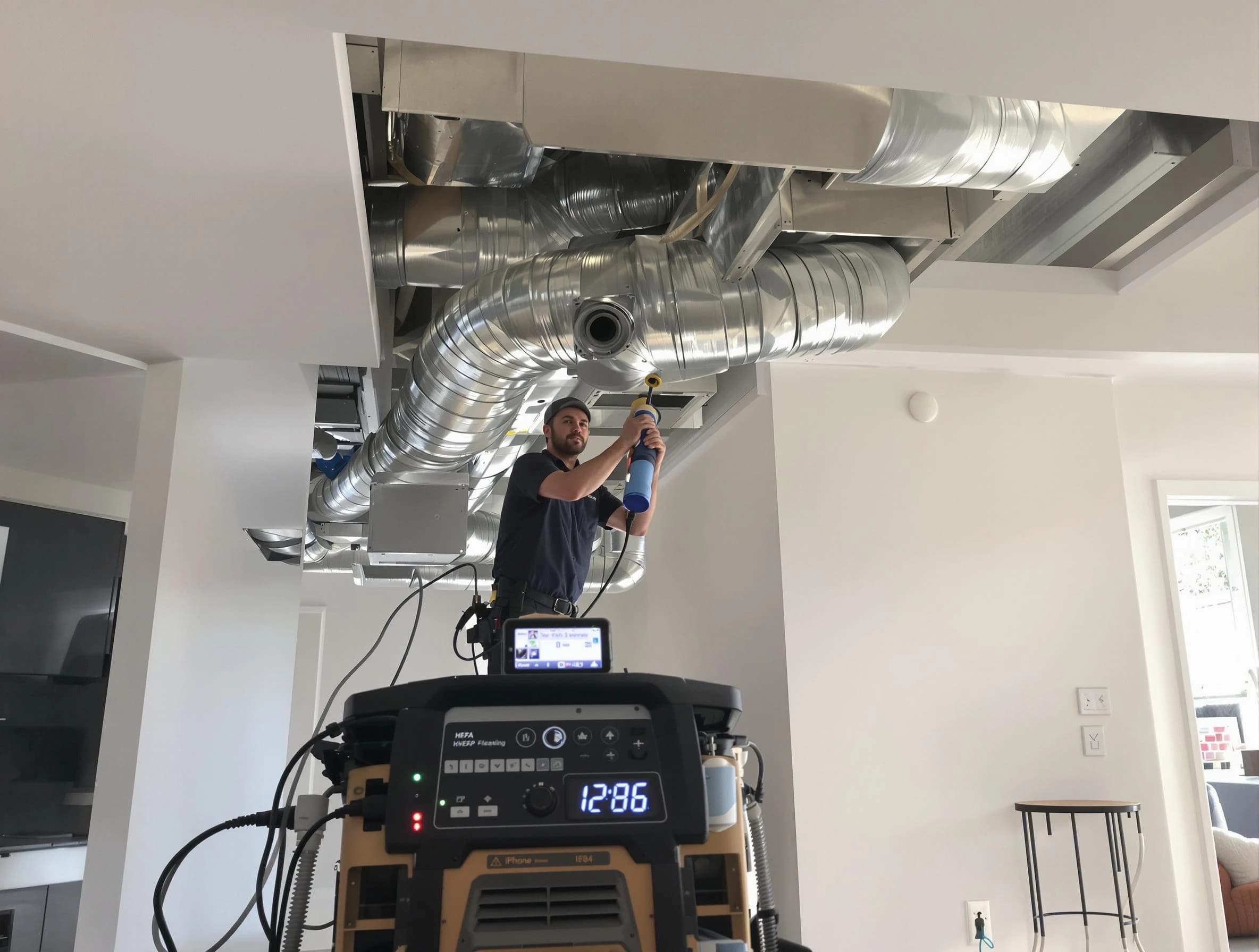 Advanced pure air duct cleaning by Oak Hill Air Duct Cleaning in Oak Hill
