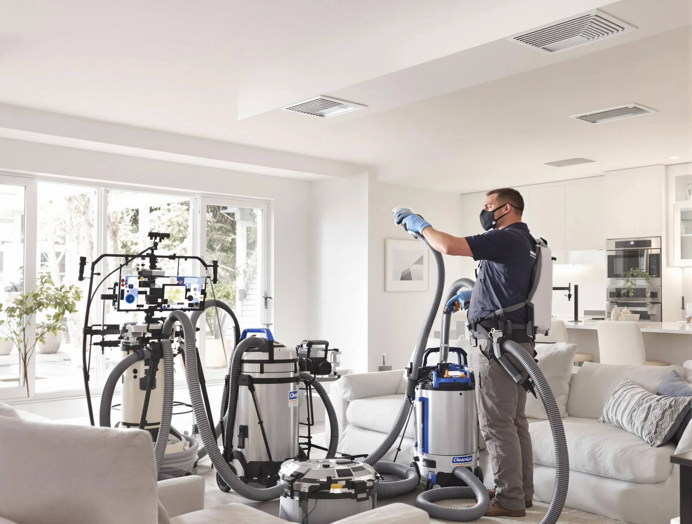 Professional AC duct cleaning by Oak Hill Air Duct Cleaning in Oak Hill