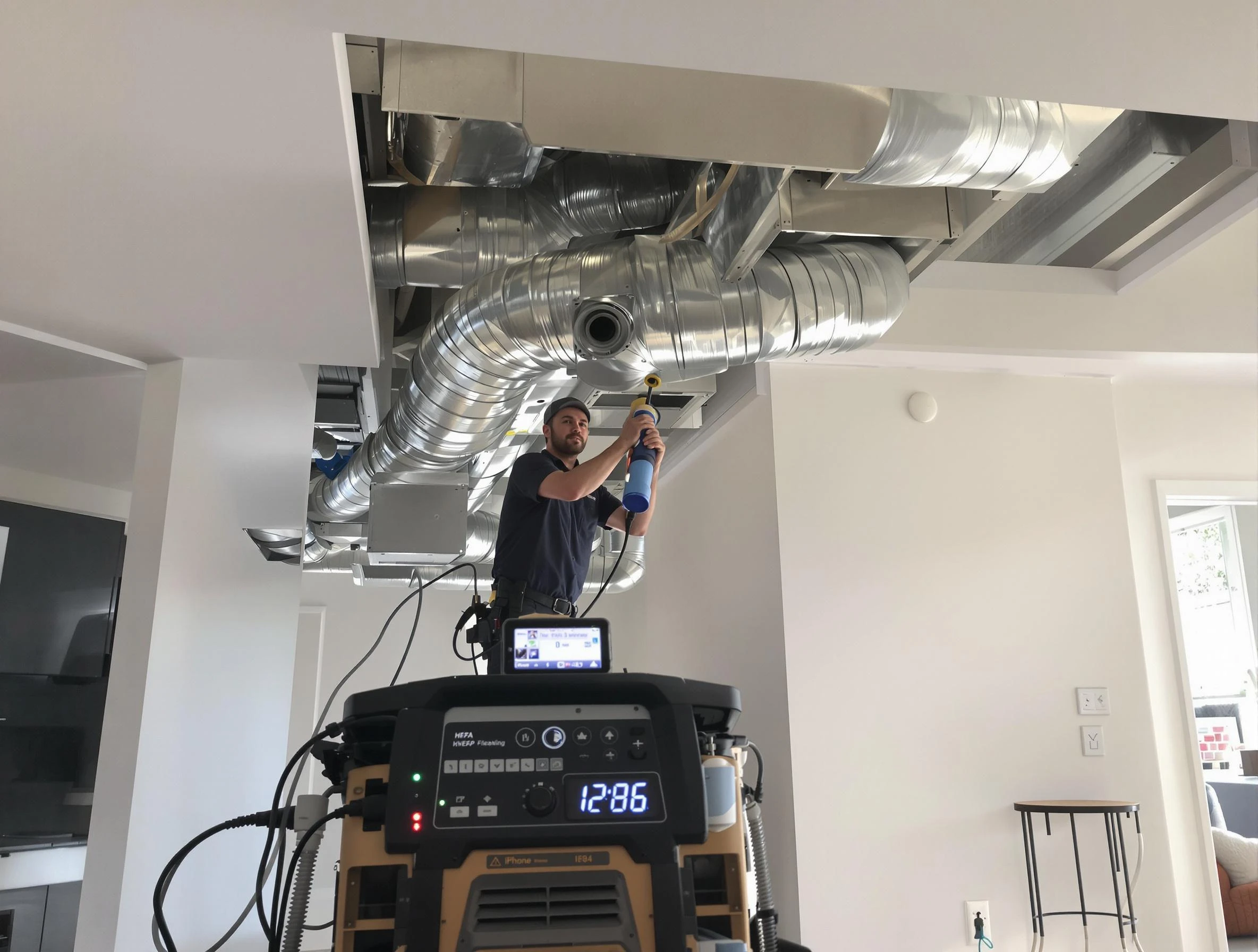 Advanced pure air duct cleaning by Oak Hill Air Duct Cleaning in Oak Hill